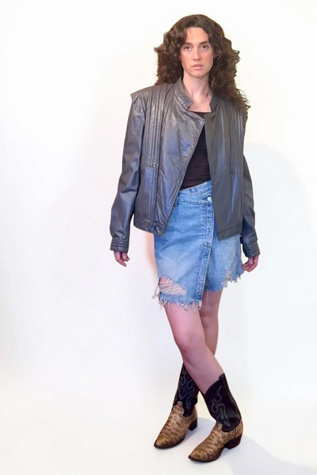 1980s Leather Motorcycle Jacket Selected by Personal Choice