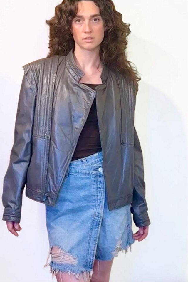 1980s Leather Motorcycle Jacket Selected by Personal Choice #1
