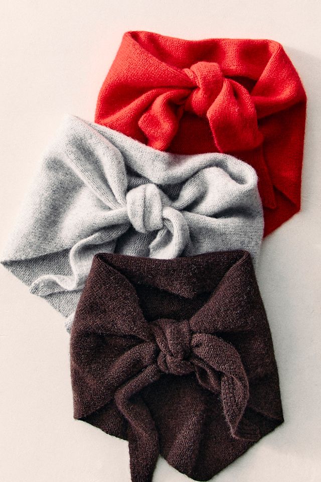 Cashmere Triangle Scarf #4