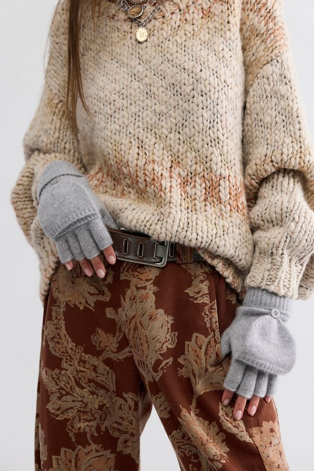Cashmere Convertible Mittens #4