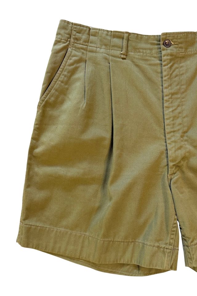 Vintage Green Baggy Shorts Selected By Ankh By Racquel #2