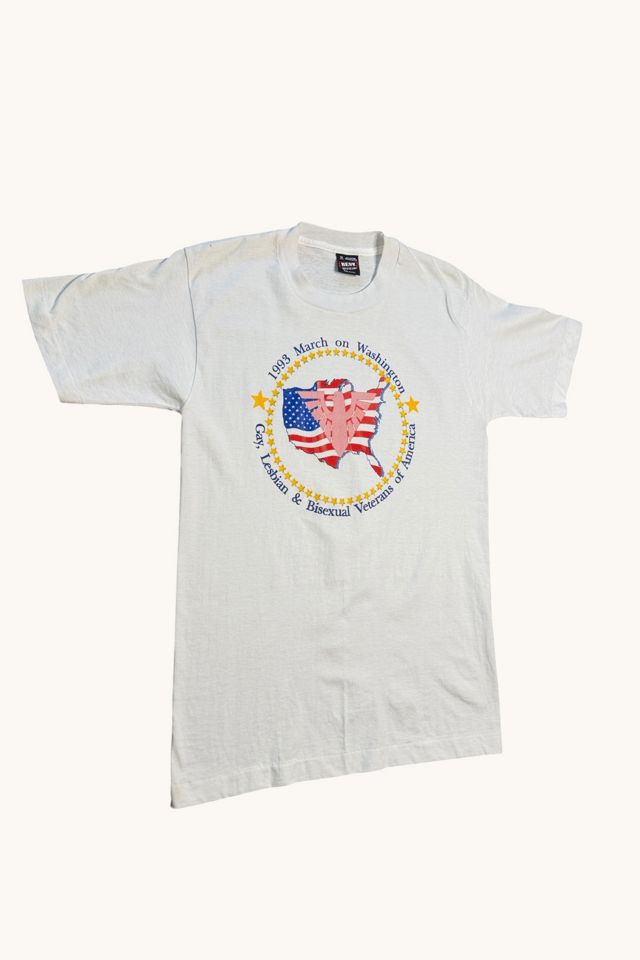 Vintage 1993 March on Washington T-shirt Selected By Ankh By Racquel #3
