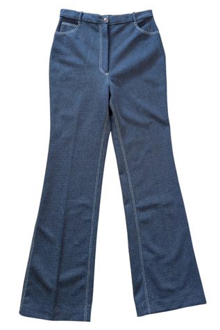 Женские джинсы Ankh By Racquel Vintage High Waisted Stretch Jeans Selected By Ankh By Racquel, цвет: Синий