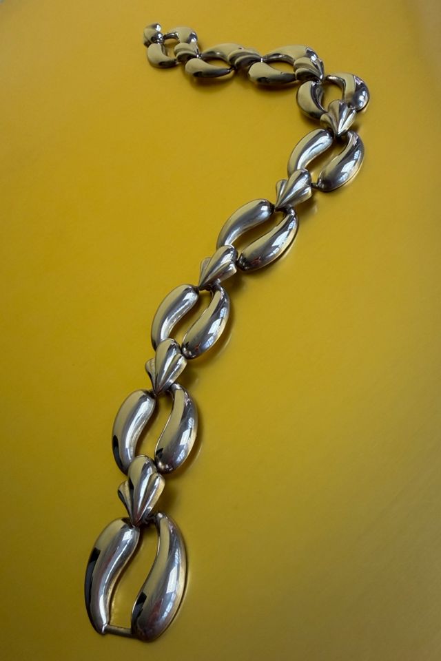 Vintage Silver Chain Choker Selected By Ankh By Racquel #1