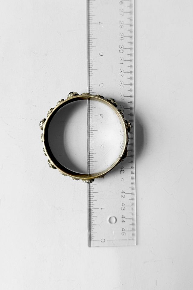 Antique Silver Berber Nomadic Bangle Cuff Bracelet Selected by MARMALADE #3
