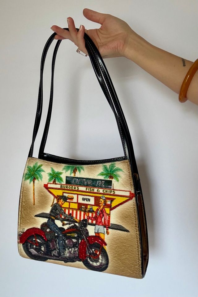 Y2k Moto Babe Shoulder Bag Selected by Wax Plant #1