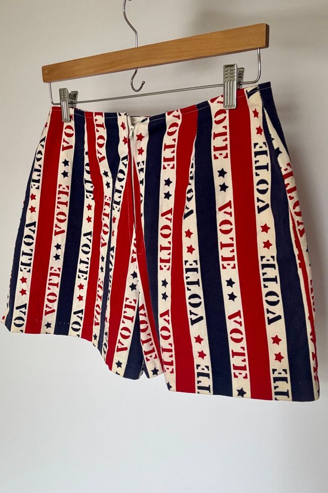 Vintage VOTE Shorts Selected by Wax Plant #3