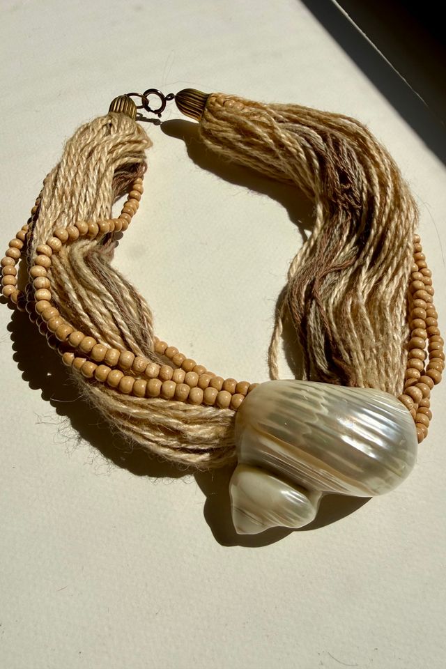 Statement Shell Necklace Selected by Wax Plant #1