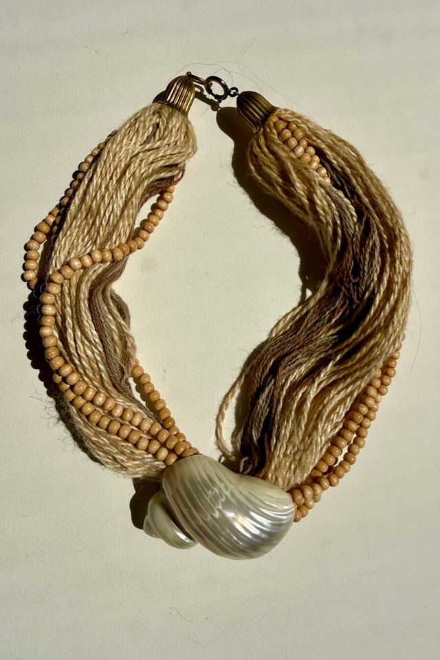 Statement Shell Necklace Selected by Wax Plant #3