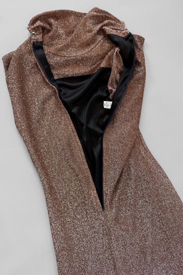 70s Metallic Knit Maxi Dress Selected By MARMALADE #3