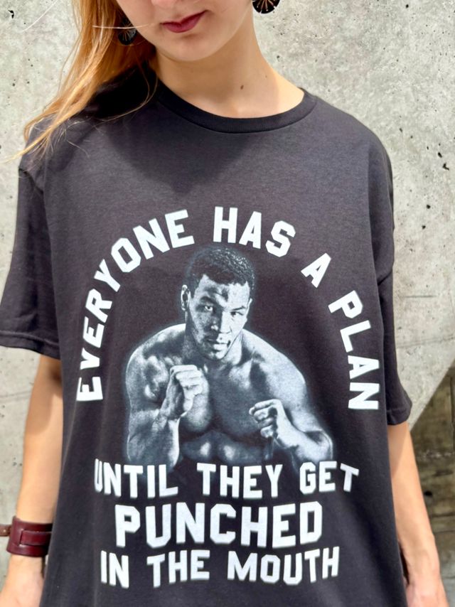 Vintage Mike Tyson Graphic Tee Shirt Selected by Nomad Vintage #1