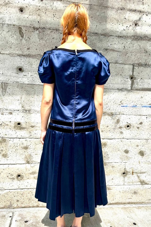 Vintage Marc Jacobs Satin Drop Waist Dress Selected by Nomad Vintage #3