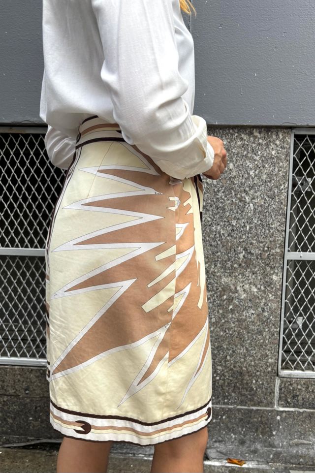 Vintage Emilio Pucci Printed Mini Skirt Selected by Nomad Vintage #2