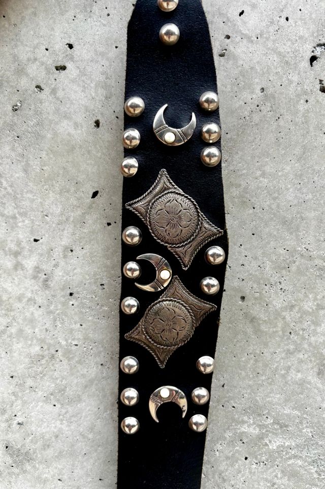 Vintage Boho Studded Belt Selected by Nomad Vintage #2