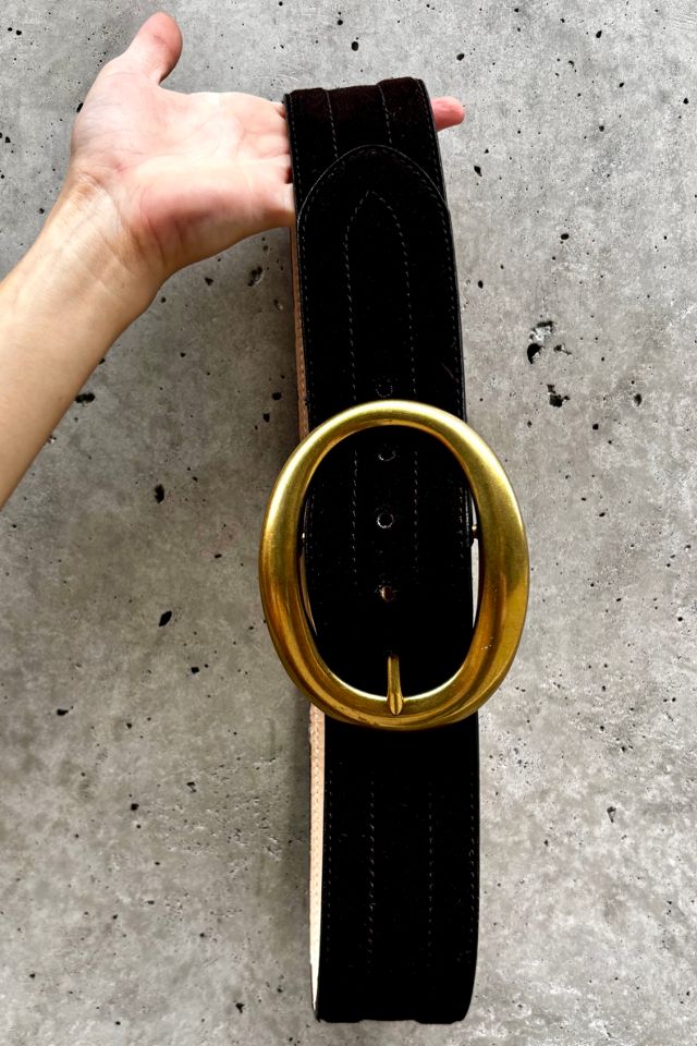 Vintage Oversized Classic Leather Belt Selected by Nomad Vintage #2