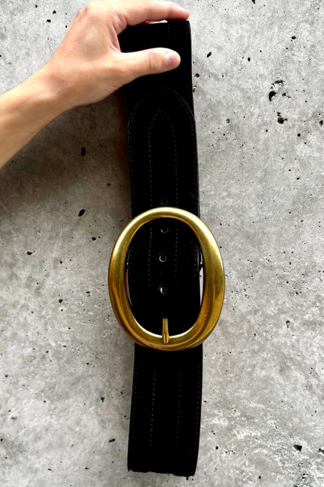 Vintage Oversized Classic Leather Belt Selected by Nomad Vintage #3