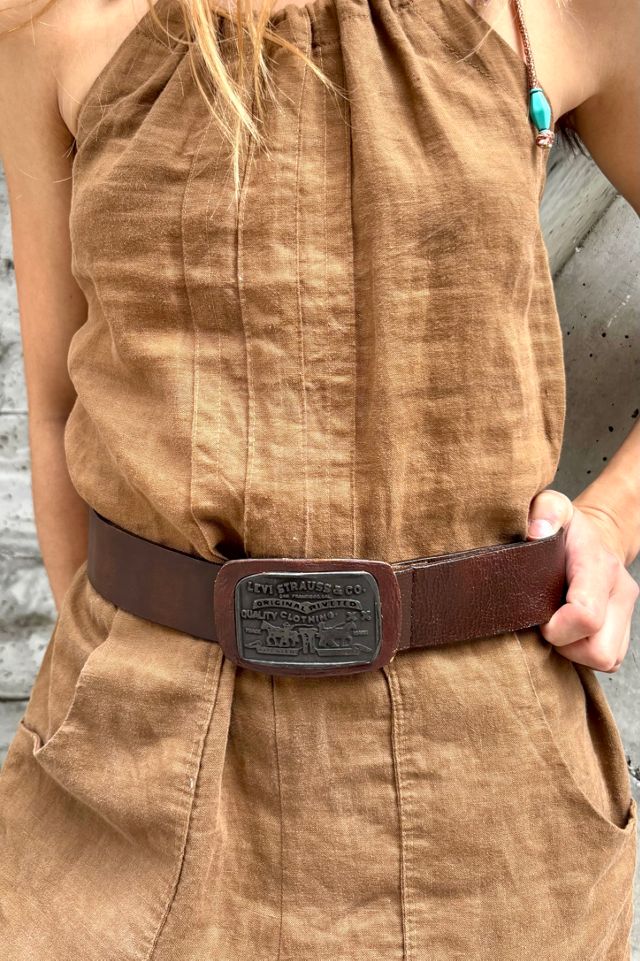 Vintage Levi’s’s Leather Belt Selected by Nomad Vintage #3