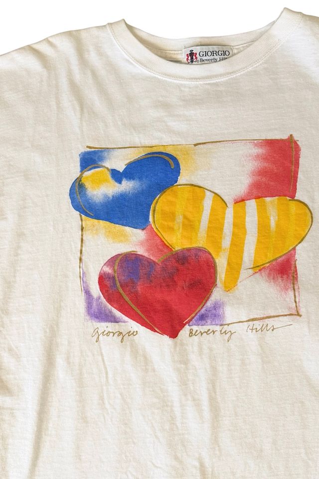 Vintage Oversized Giorgio Of Beverly Hills Tee Selected By Ankh By Racquel #1