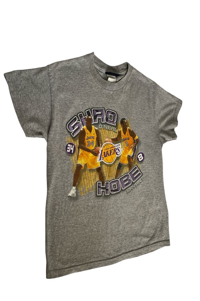 Vintage Lakers Gray Basketball Graphic Tee Selected By Ankh By Racquel #2