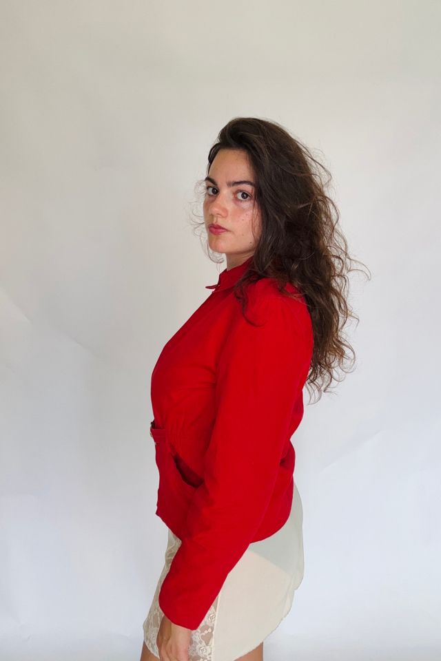 Vintage Cherry Red Ski Jacket Selected by Atlantic Vintage #1