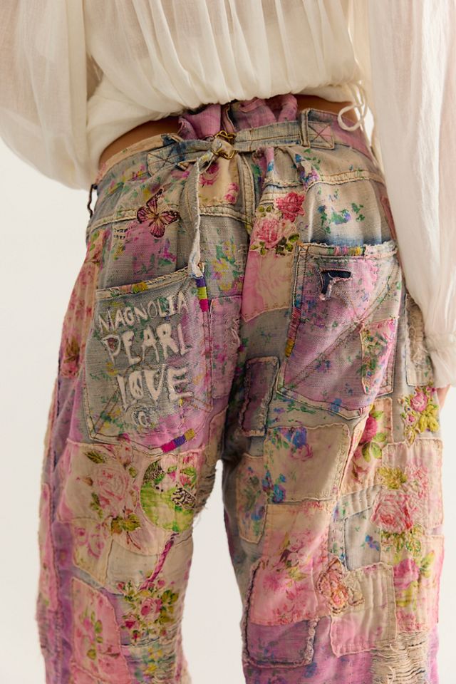 Magnolia Pearl Floral Miner Denim Shorts #3