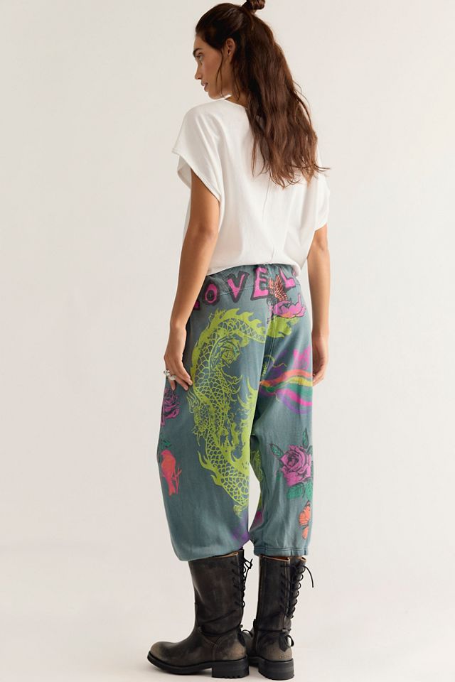 Magnolia Pearl Puff Puff Rainbow Cali Sweatshorts #1