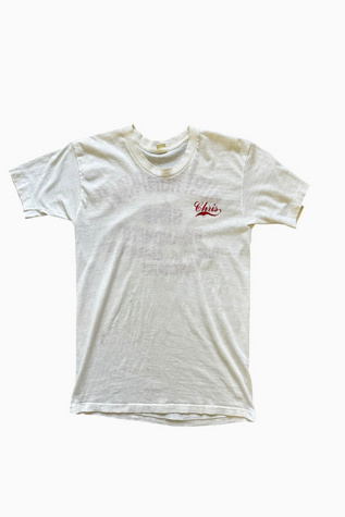 Vintage 1980s Burt Humphrey Garage T Shirt Selected By Vintage Warrior
