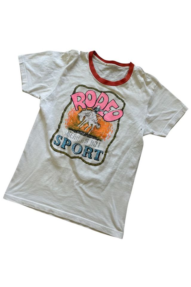 Vintage 1970s Rodeo Ringer T Shirt Selected By Vintage Warrior #1