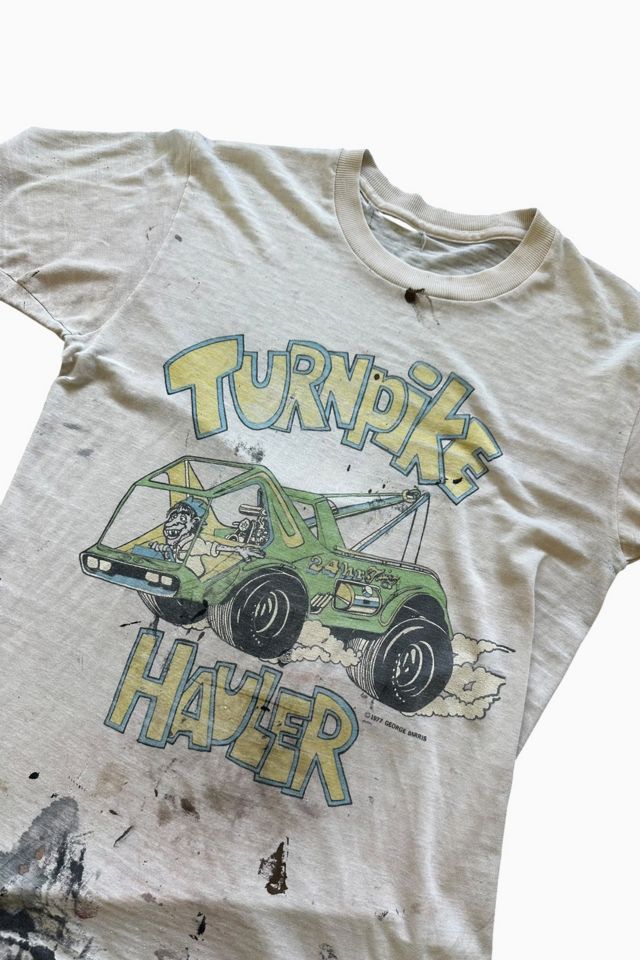 Vintage 1970s Distressed Turnpike Hauler T Shirt Selected By Vintage Warrior #1
