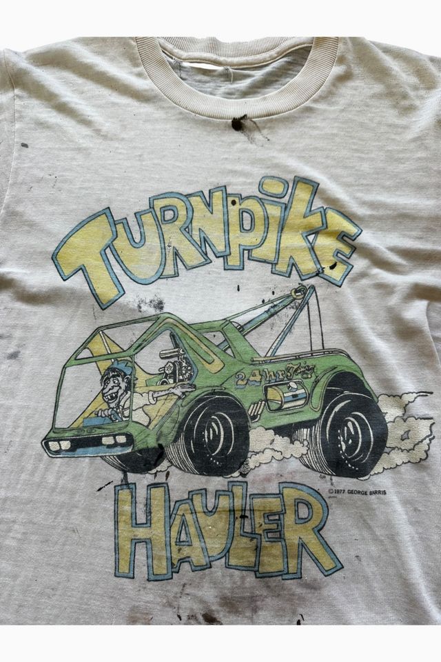 Vintage 1970s Distressed Turnpike Hauler T Shirt Selected By Vintage Warrior #2