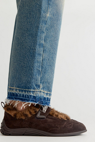 Женские кроссовки Ash Magda Faux Fur Mary Jane, цвет: T. Moro