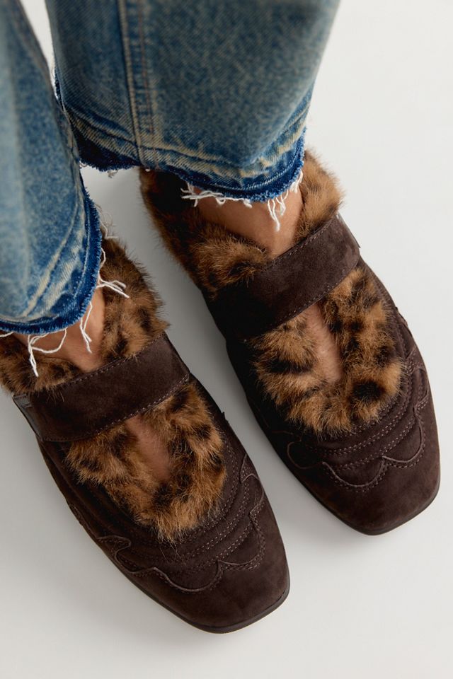 Ash Magda Faux Fur Mary Jane Sneakers #1