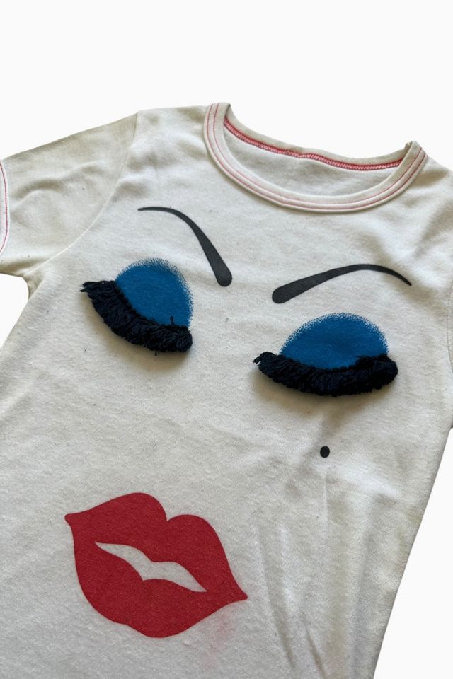 Vintage 1970s Face Graphic T Shirt Selected By Vintage Warrior #1