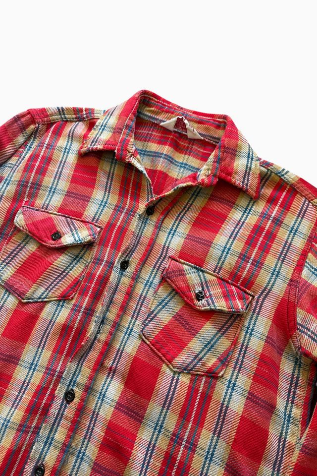 Vintage 1970s Cotton Flannel Selected By Vintage Warrior #1
