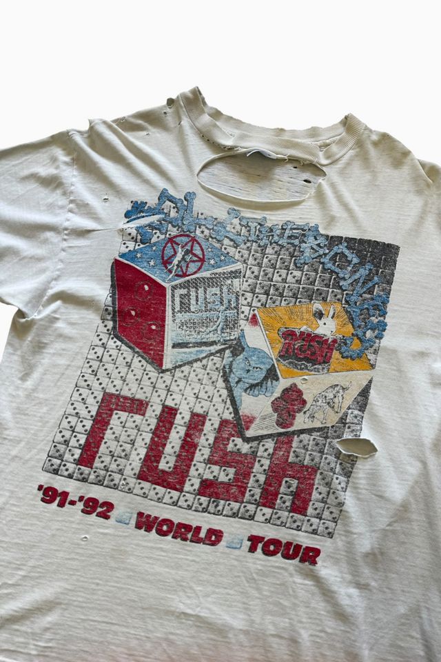 Vintage 1990s Rush Tee Shirt Selected By Vintage Warrior #1