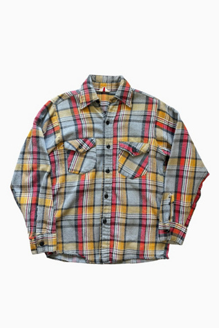 Vintage 1970s Cotton Flannel Selected By Vintage Warrior
