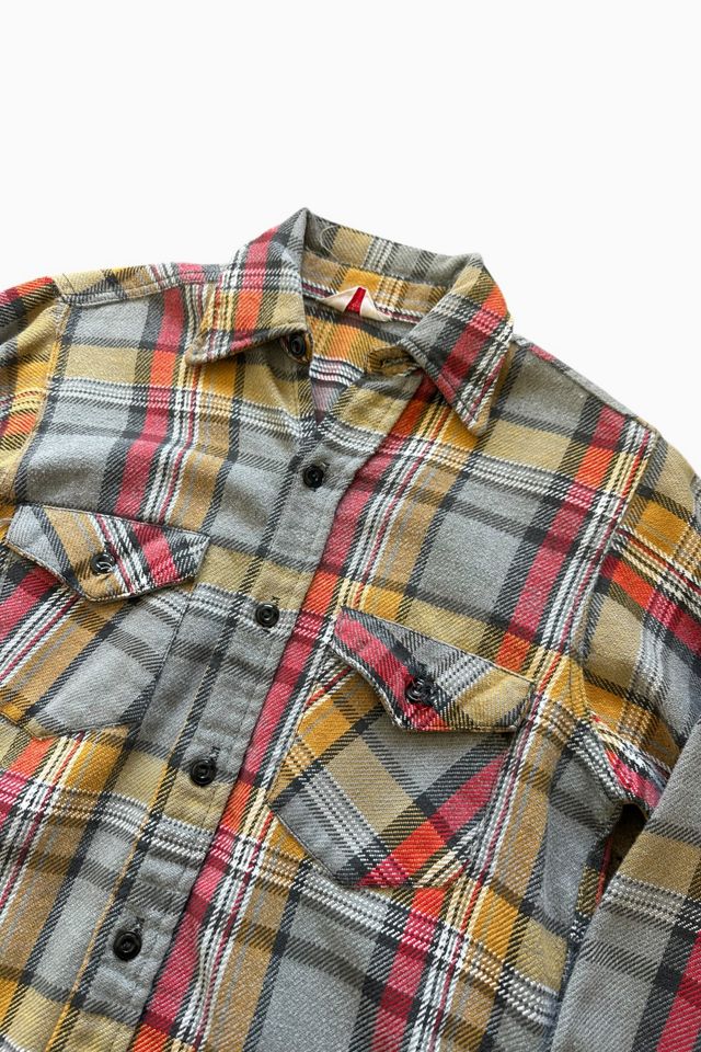 Vintage 1970s Cotton Flannel Selected By Vintage Warrior #1