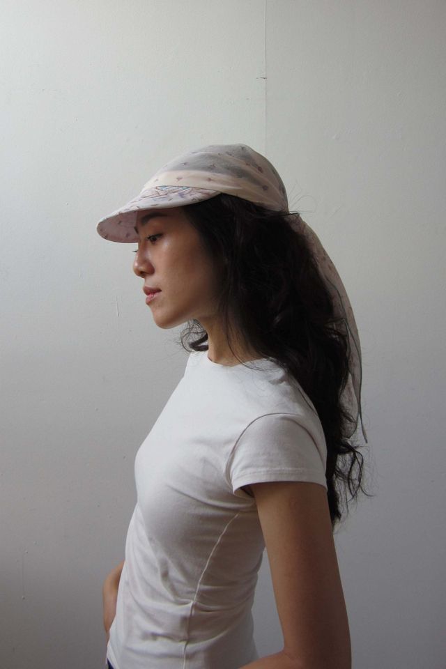 Highdive one-of-a-kind THE EDIE Scarf Hat in Powder Puff Silk #2