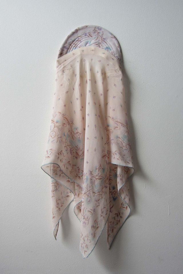 Highdive one-of-a-kind THE EDIE Scarf Hat in Powder Puff Silk #3