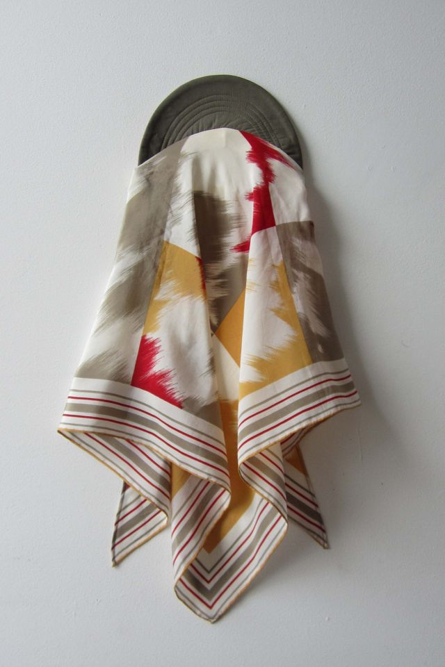 Highdive one-of-a-kind THE EDIE Scarf Hat in Safari Sunrise Print #3