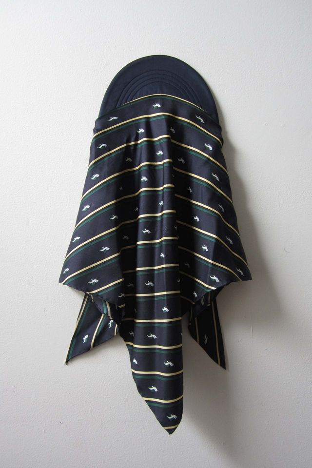 Highdive THE EDIE Scarf Hat in Monogram Stripe #3