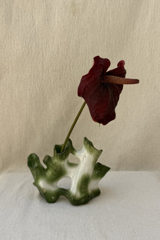 Vintage Sculptural Ceramic Vase Selected by Bohhaus