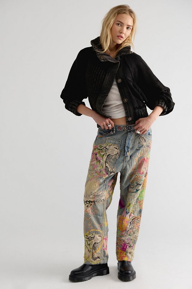 Magnolia Pearl Beyond Rainbows Miner Jeans #2