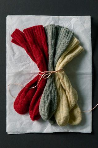 Cable Knit Socks