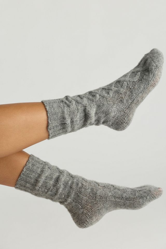 Cable Knit Socks #2