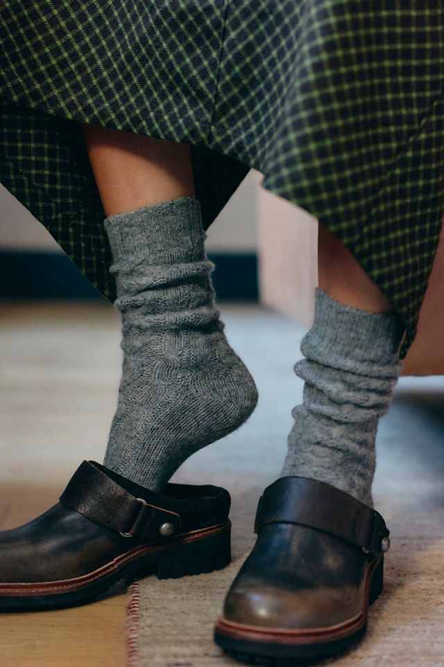 Cable Knit Socks #3