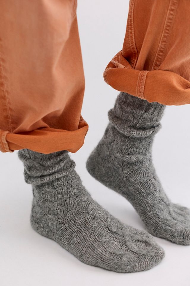 Cable Knit Socks #5