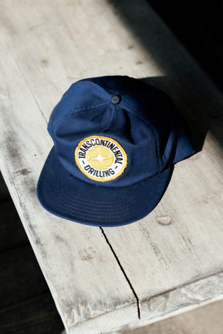 1970s "Transcontinental Drilling" Patch Work Cap by Lauren Owen of Texas