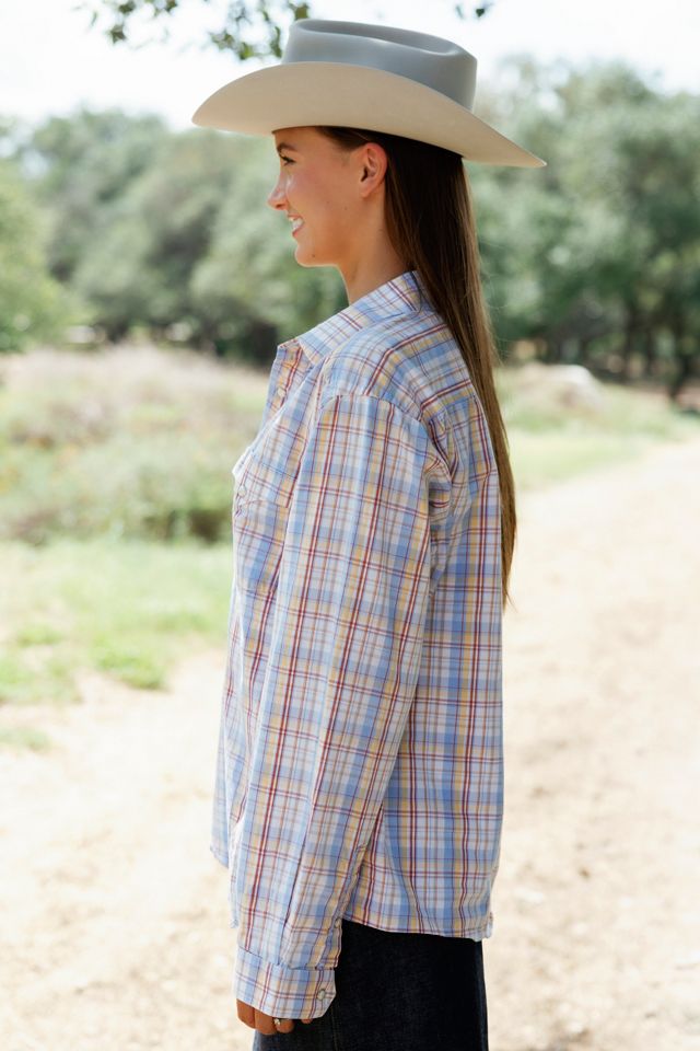 1990s Plaid Pearl Snap by Lauren Owen of Texas #2