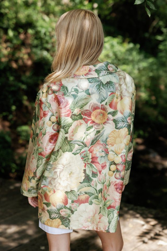 1990s Nordic House Designs Floral Raincoat by Lauren Owen of Texas #2